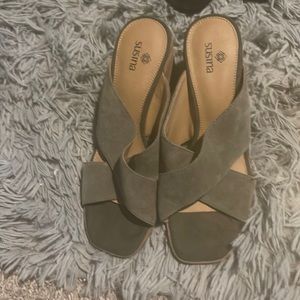 Green heels